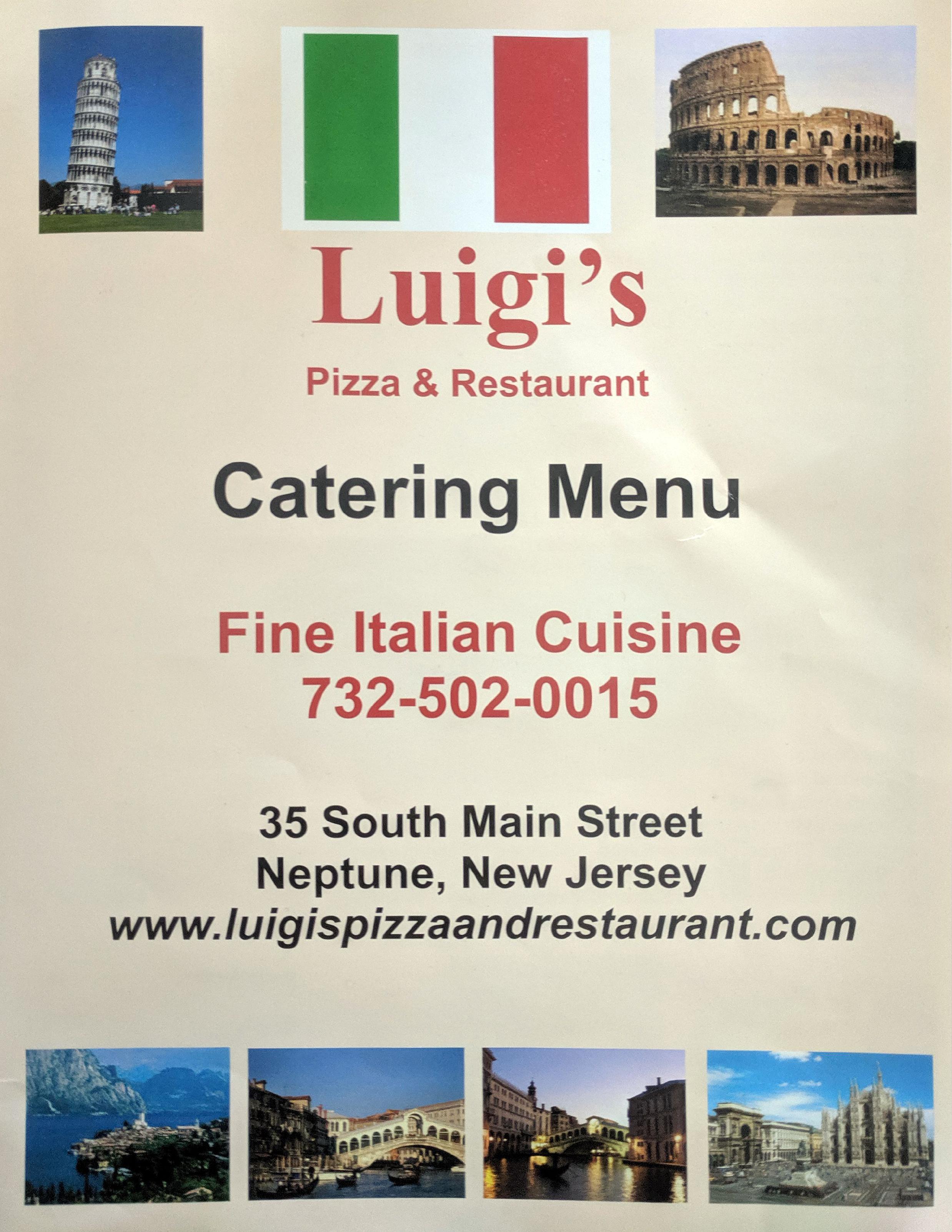Catering at Luigis Neptune, NJ